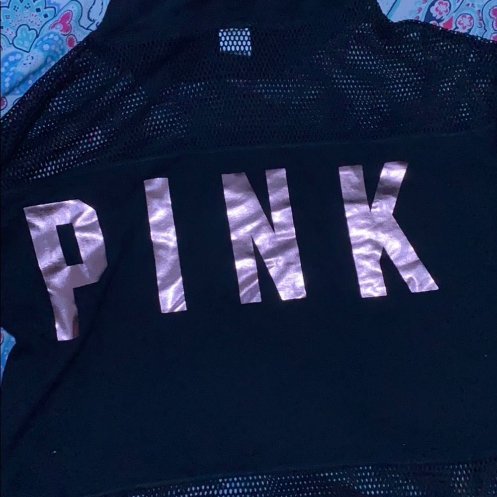 mesh PINK pullover - Picture 2 of 3